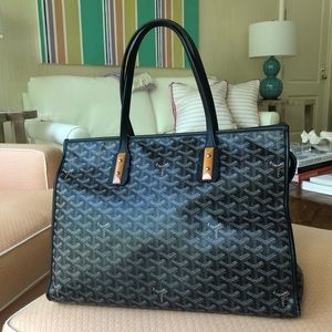 Black Goyard Marquises Tote